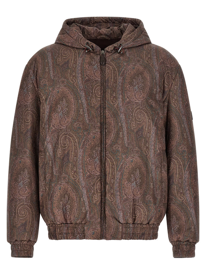 Etro Arnica Puffer Jackets - Brown | 75352d2aeeb82a3b7f9182d2b0ca7f2bfabddc96