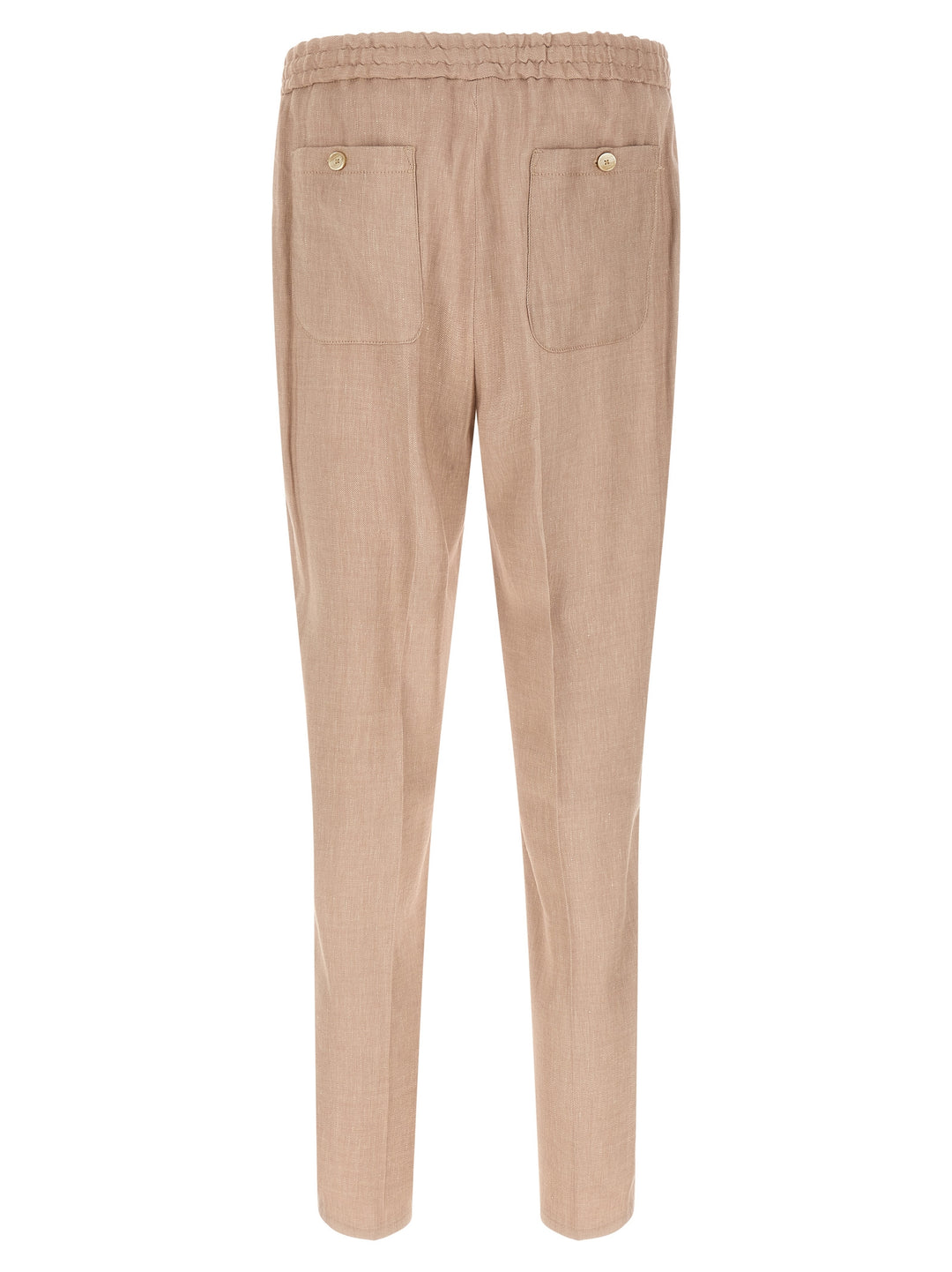 Etro Flamed Linen Joggers Pants - Beige | 230504e733c73e68638254d2070602f8cde631aa