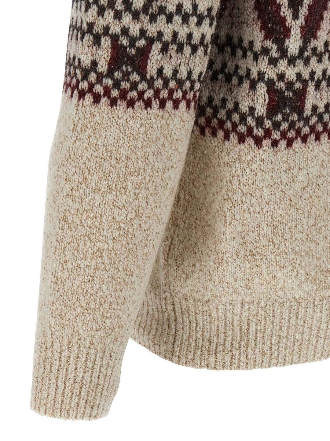 Brunello Cucinelli Geometric Jacquard Sweaters and Cardigans - Multicolor | 0e3ba392d1b7c912986922fcb6914358127cb1e2