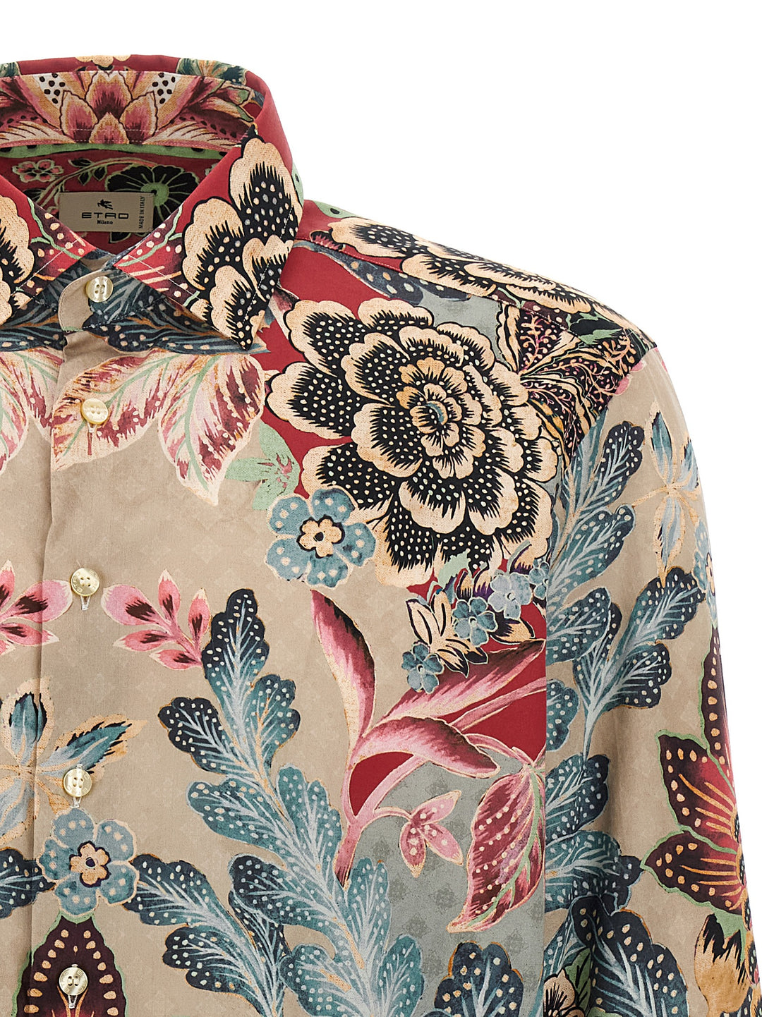 Etro Flower And Foliage Shirt Shirt and Blouse - Multicolor | 4a5de798d56ae3d170bd1ec20b20abea578e2588