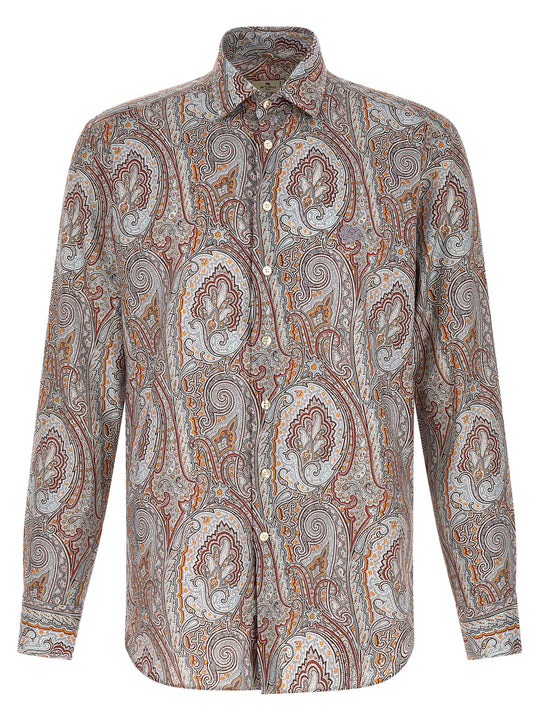 Floral Paisley Shirt Shirt And Blouse Multicolor