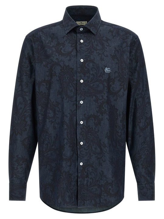 Paisley Ramage Shirt And Blouse Blue