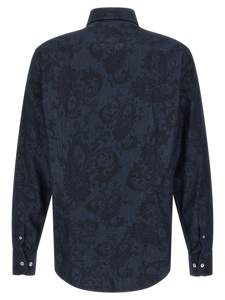Etro Paisley Ramage Shirt and Blouse - Blue | 922e272d8fa68797ff13b04d0f60ef3d8394ddcb