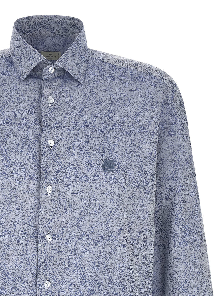 Etro Paisley Shirt Shirt and Blouse - Blue | 213bca3583ce99f6acf497977b89b881b608ae00