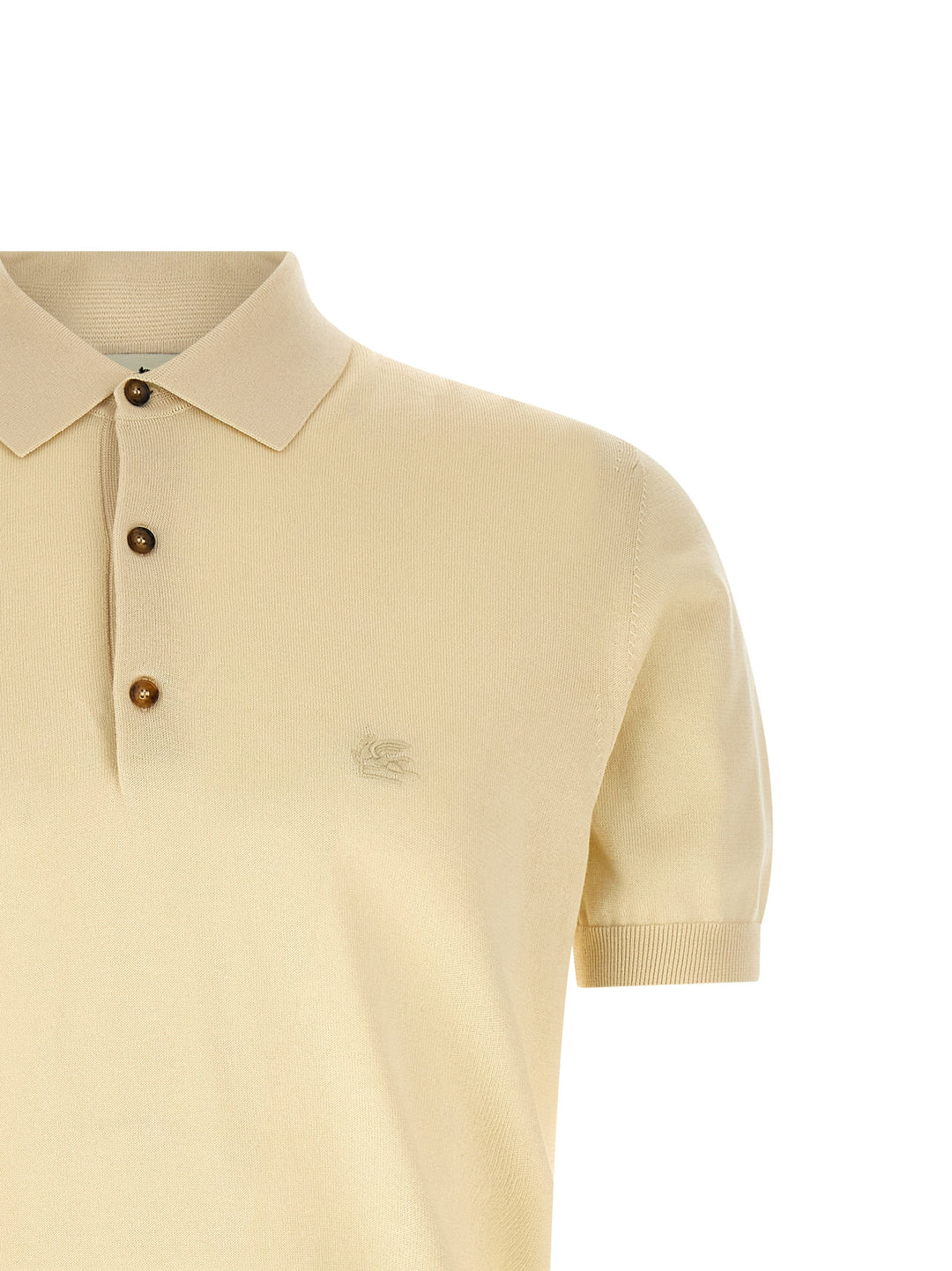 Etro Pegaso Polo - Beige | 3521f7f1b975fcebeba40fecd031a7494b23bfd6