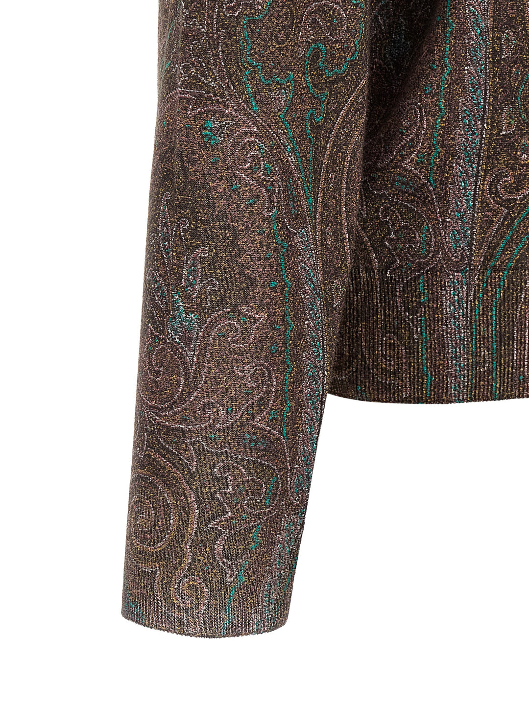 Etro Paisley Sweater Sweaters and Cardigans - Bordeaux | d130b12f870ad91138ca63d434057c35210af15a