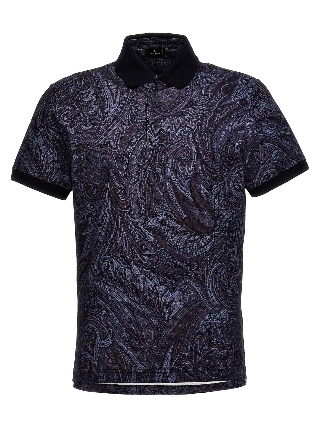 Etro Paisley Polo - Blue | 4d6e7772e0d8e029d57d9879cb1a52f28142fcfd
