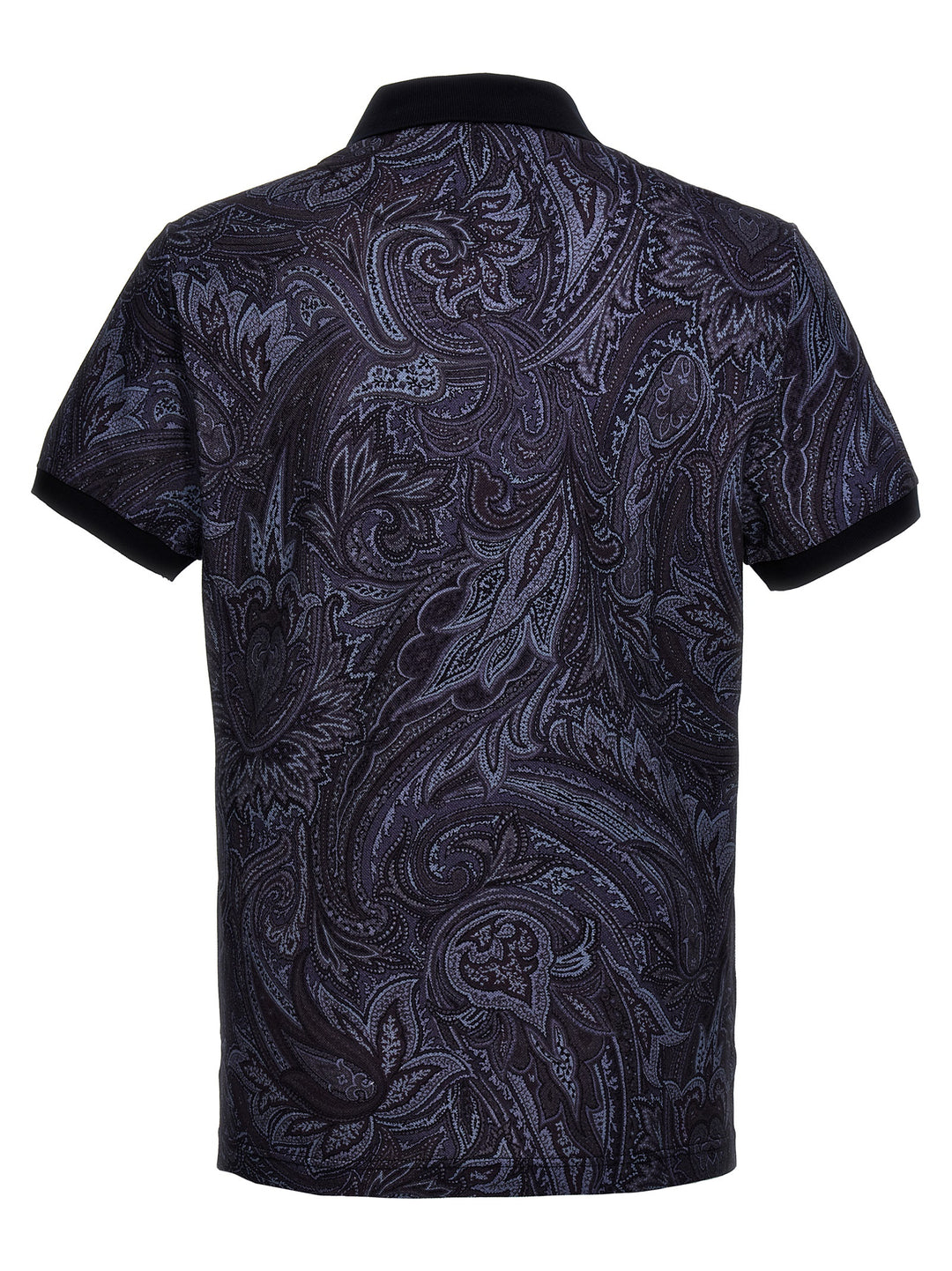 Etro Paisley Polo - Blue | 2086b81b1b9846c24026401c3a220af364b7f579