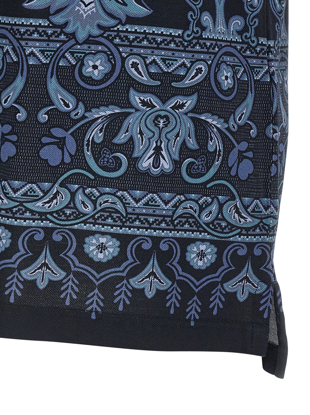 Etro Press  Shirt Polo - Blue | 95b97e488dab02fed75834b6024285cd8fbc6fec