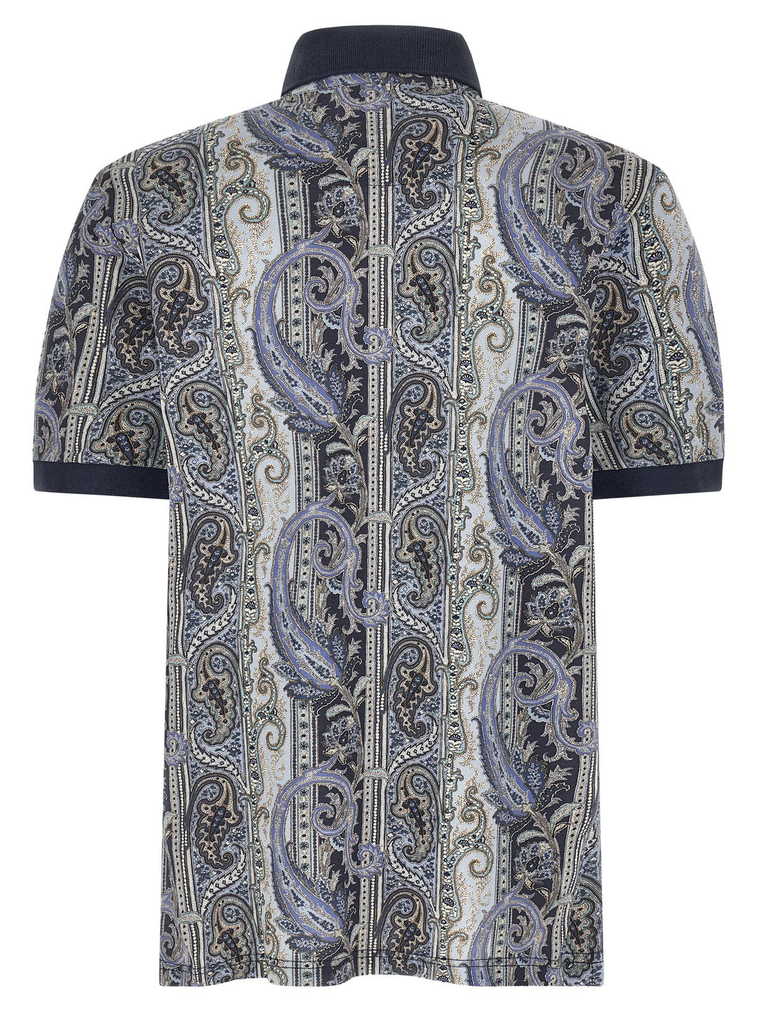 Etro Arnica Paisley Polo - Blue | 56df97b637cfbac611d8f523fa53865d369ad08b