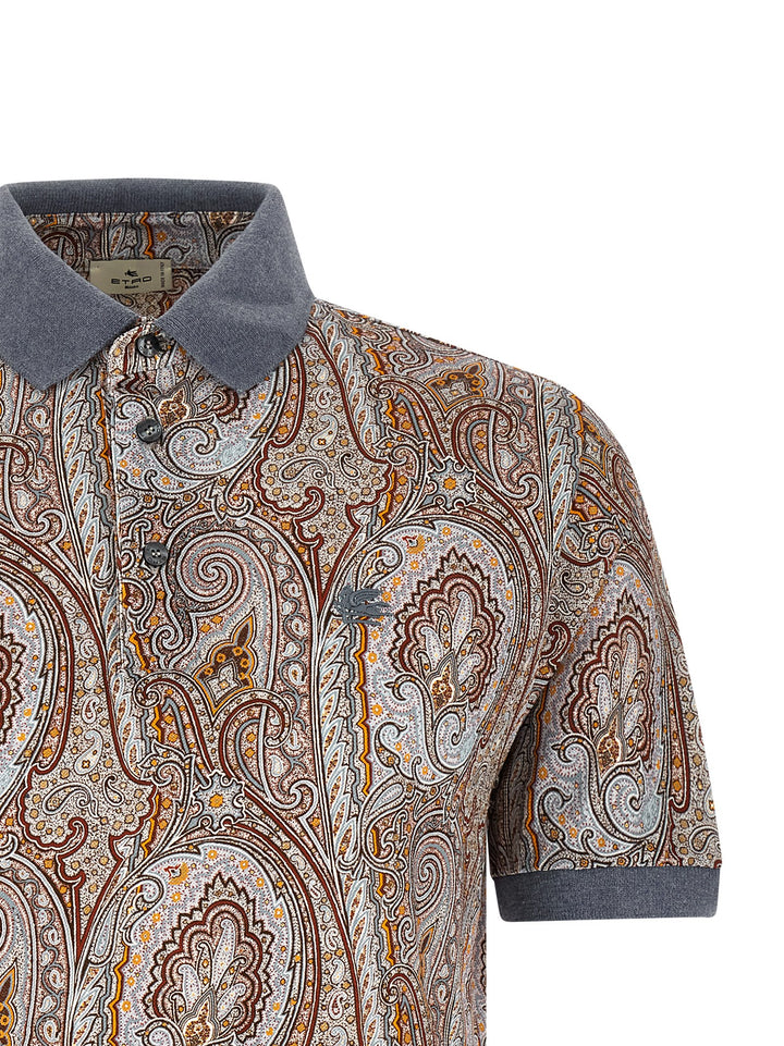 Etro Arnica Paisley Polo - Multicolor | 9517211d1284e6dc6726bb9cf662c64179d328e5