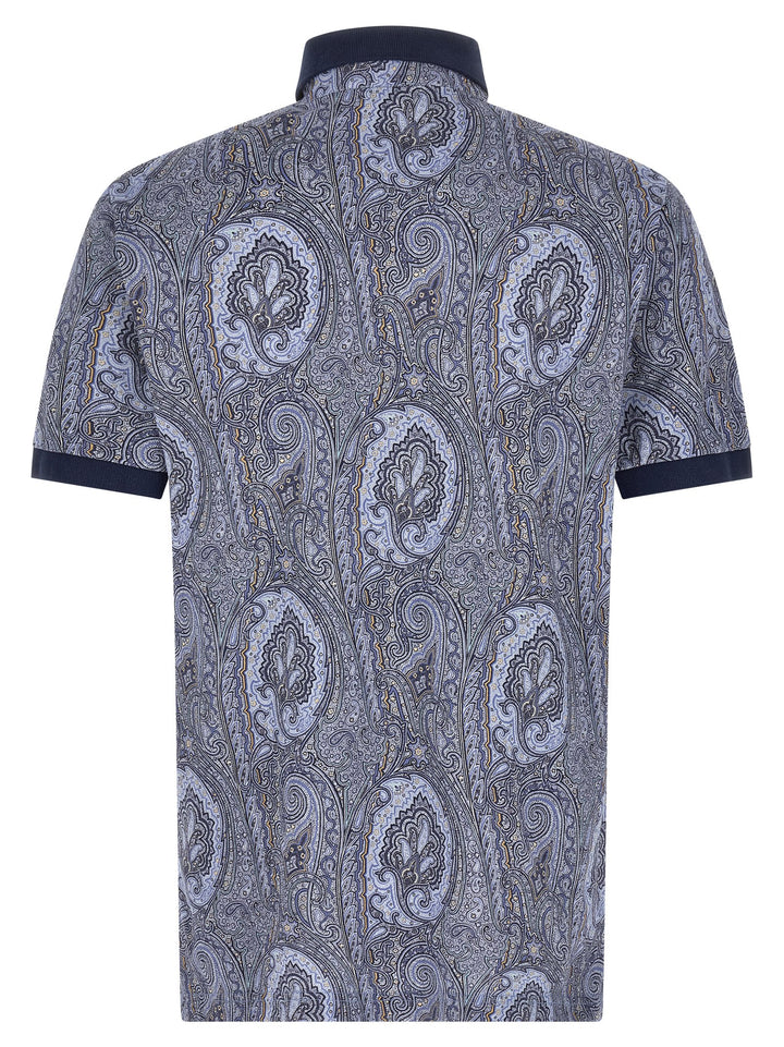 Etro Arnica Paisley Polo - Blue | 9e277698612e47352f57e175f249f461e53083a8