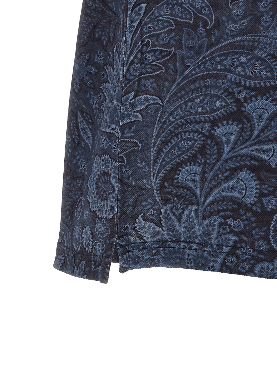Etro Arnica Paisley Polo - Blue | da8a4f8bcb6926e4ba5cf605024a50dd2a5dc840
