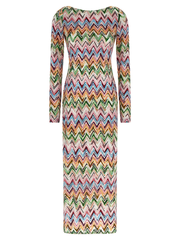 Missoni Zig Zag Lace Dress Dresses - Multicolor | 019d1afdd86f730db589b274f74ed3e457ead257