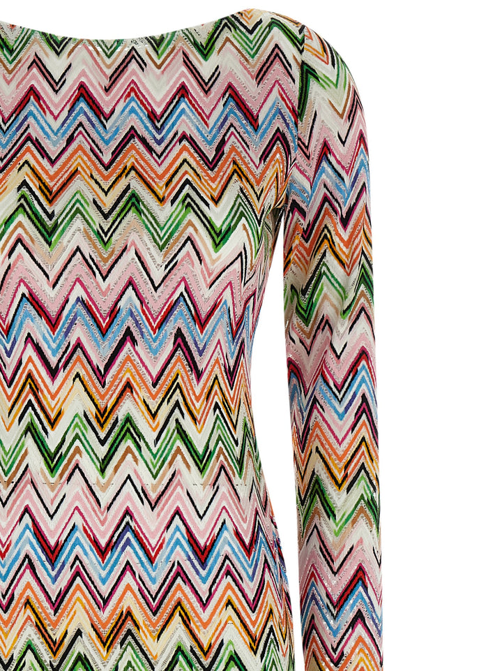 Missoni Zig Zag Lace Dress Dresses - Multicolor | 5d96e6b48e6b9a4a331278a05883bc1818fdfdc6