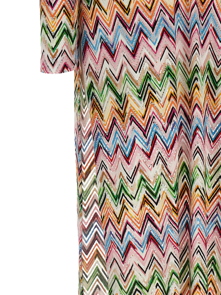 Missoni Zig Zag Lace Dress Dresses - Multicolor | b8f360187b8459a13c6bacaf9477d6363b8be561