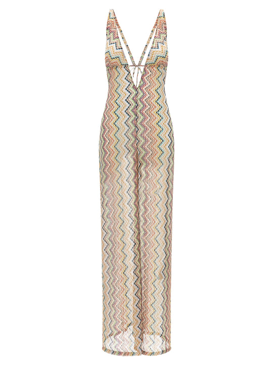 Zigzag Cover-Up Suit Jewelry Multicolor