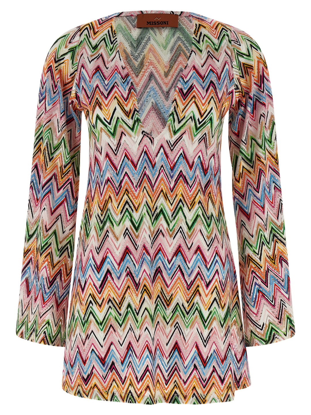 Missoni Zig Zag Embroidery Dress Dresses - Multicolor | f14b381731d0066fc3d512f2e3a6cbdf8d654c58