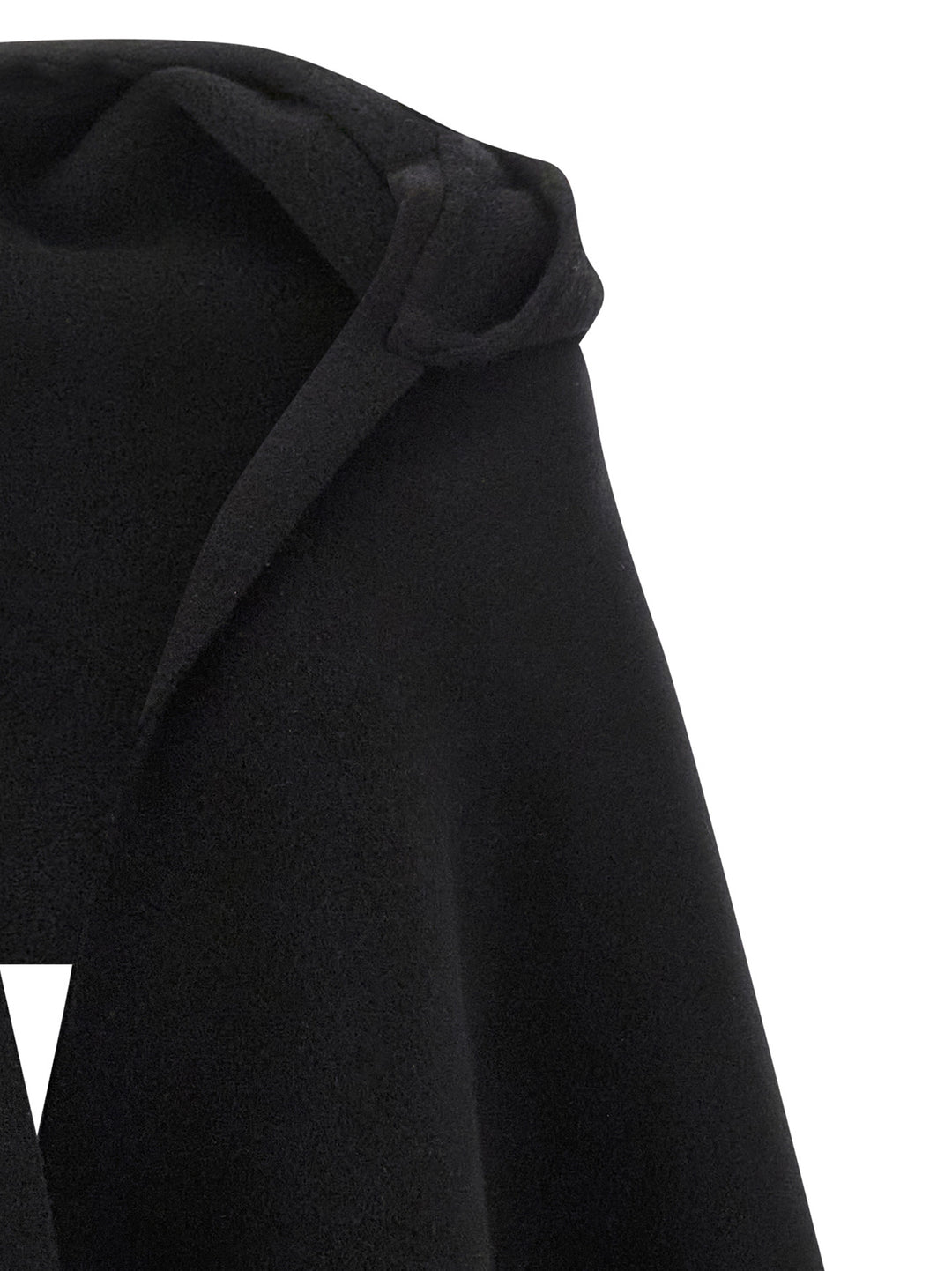 Brunello Cucinelli Hooded Scarf Scarves and Foulards - Black | 25d532d5a917f1f40cab5aa2f9313d614b8be435