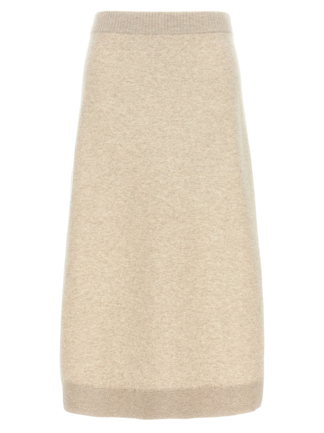 Brunello Cucinelli Cashmere Skirt Skirts - Beige | 735e7d8be74326fc063869f4d5e0c69599c507f0