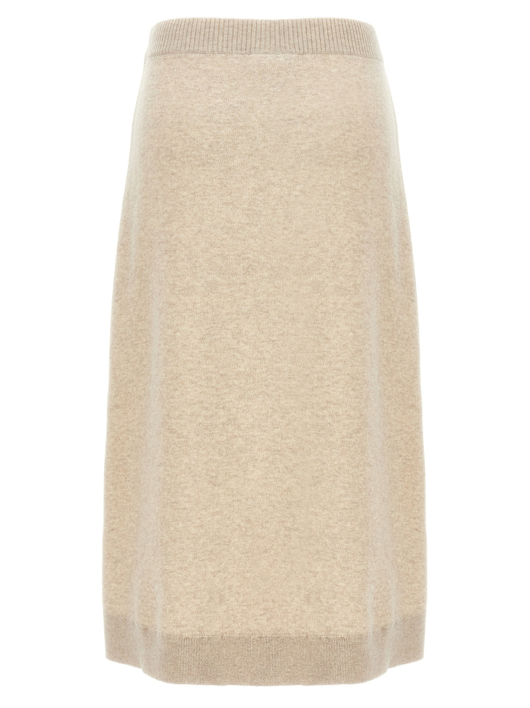 Brunello Cucinelli Cashmere Skirt Skirts - Beige | 6e8c3d09e21638948259546596e71eba904029cb