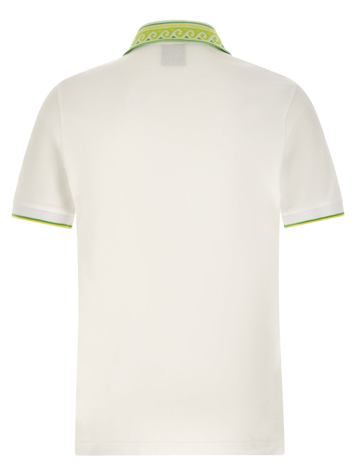 Casablanca Laurel Polo - White | 6ad97df41ba7f646032724c83206e661af47280c