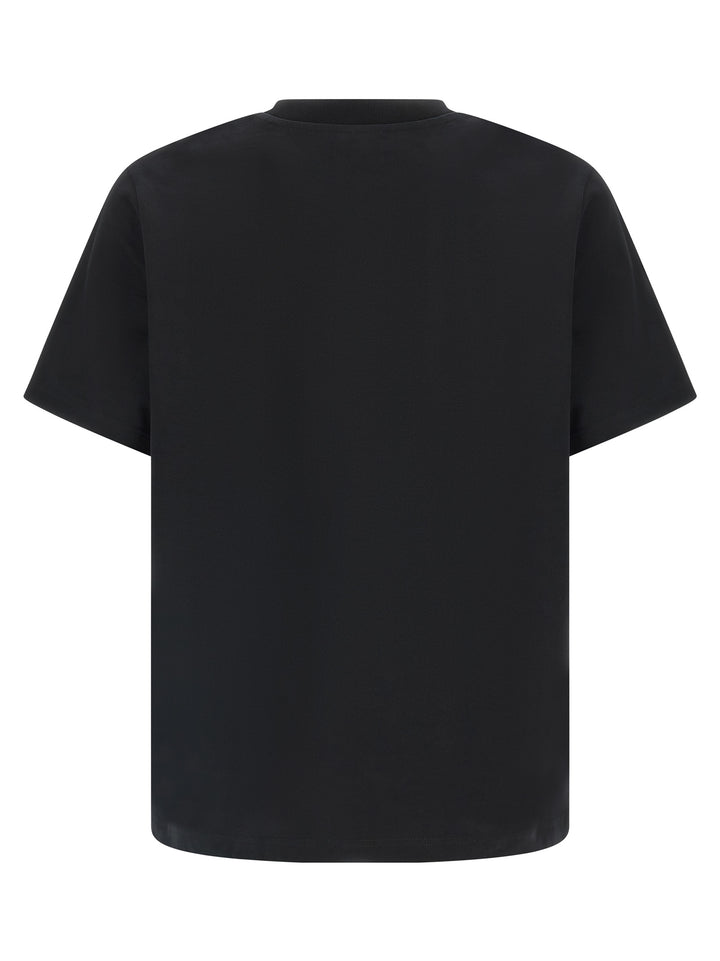 Casablanca Warped Logo T-shirt - Black | 7fbe833da48f0d5225b0255b3f3e066317b7a269