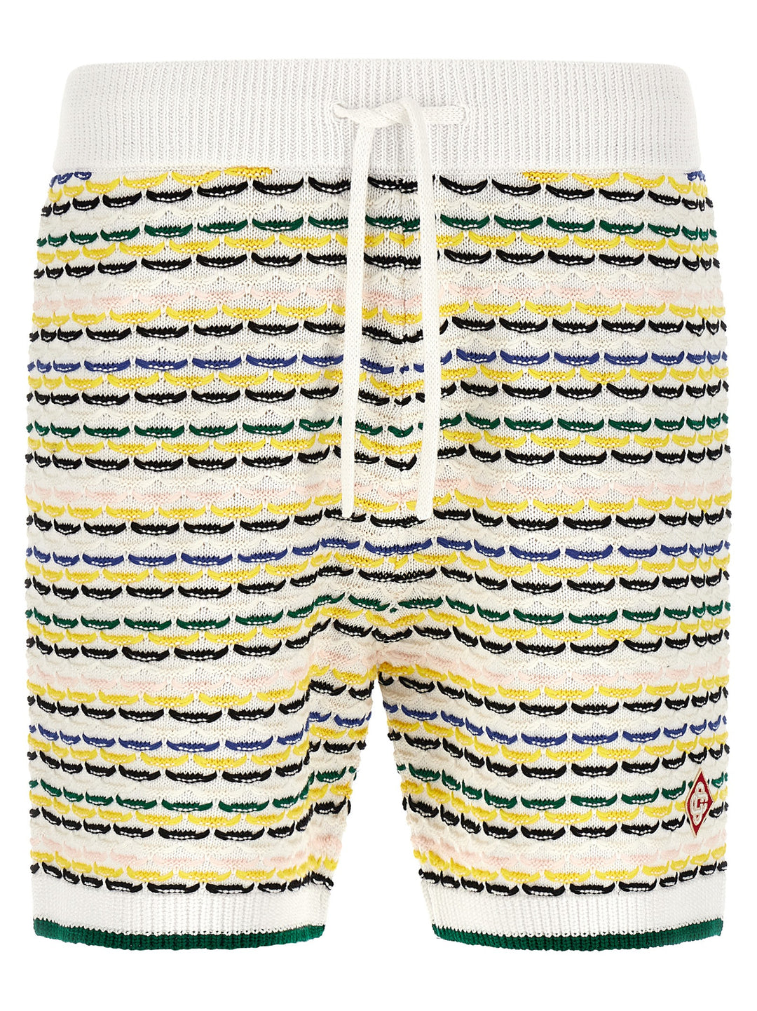 Casablanca Tuck Stitch Bermuda and Short - Multicolor | 66d60b7ca91cd8baa8222622c5683359e7873326