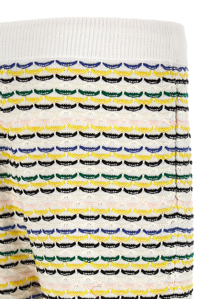 Casablanca Tuck Stitch Bermuda and Short - Multicolor | 3ddcc8908eeae0830a6e7b2887edb5b0aae13ef3