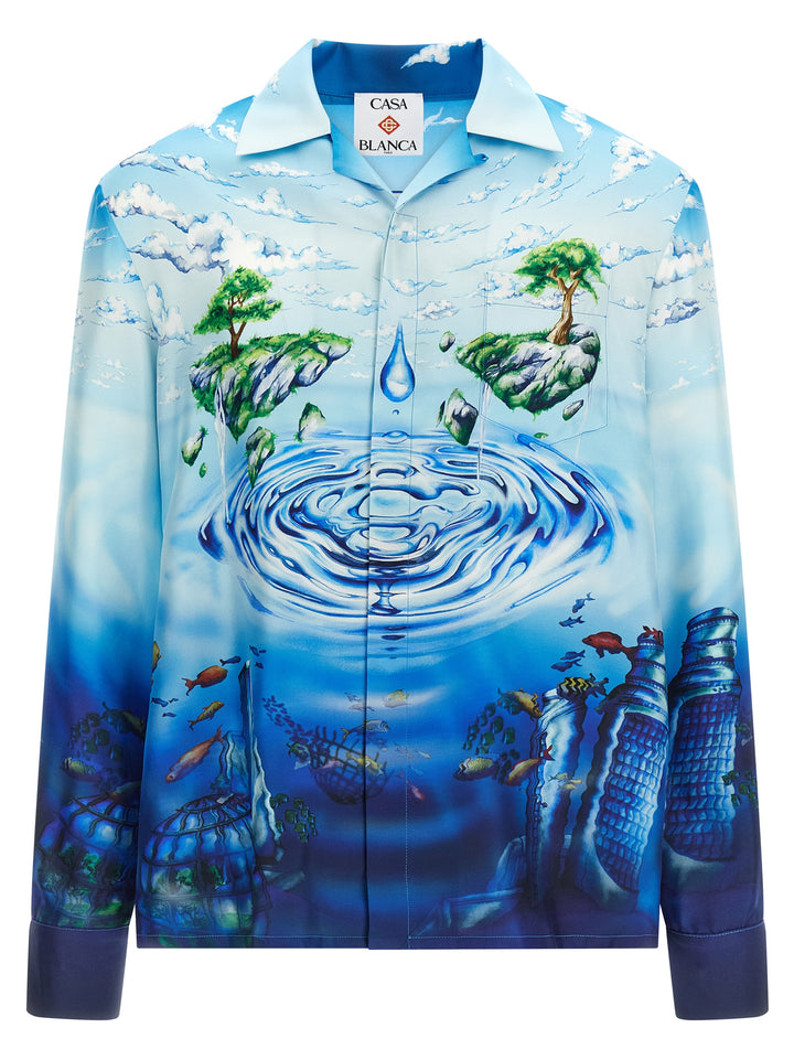 Casablanca Lost Atlantis Shirt and Blouse - Multicolor | 430086c84ed3560c64535a67034b3a2c2967aa83