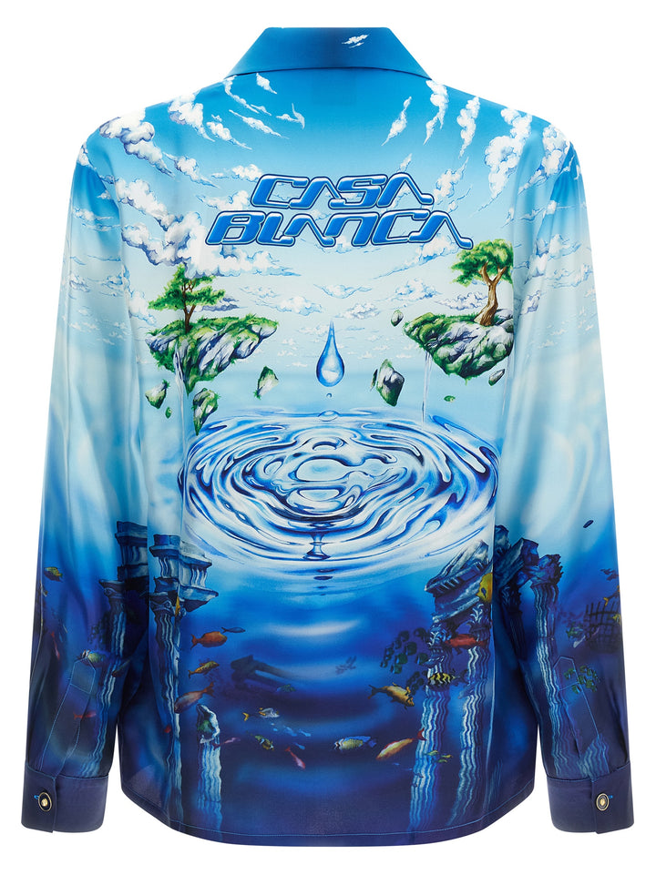 Casablanca Lost Atlantis Shirt and Blouse - Multicolor | 863afbd3ce320784c0b39e936b46aa97e3970d68
