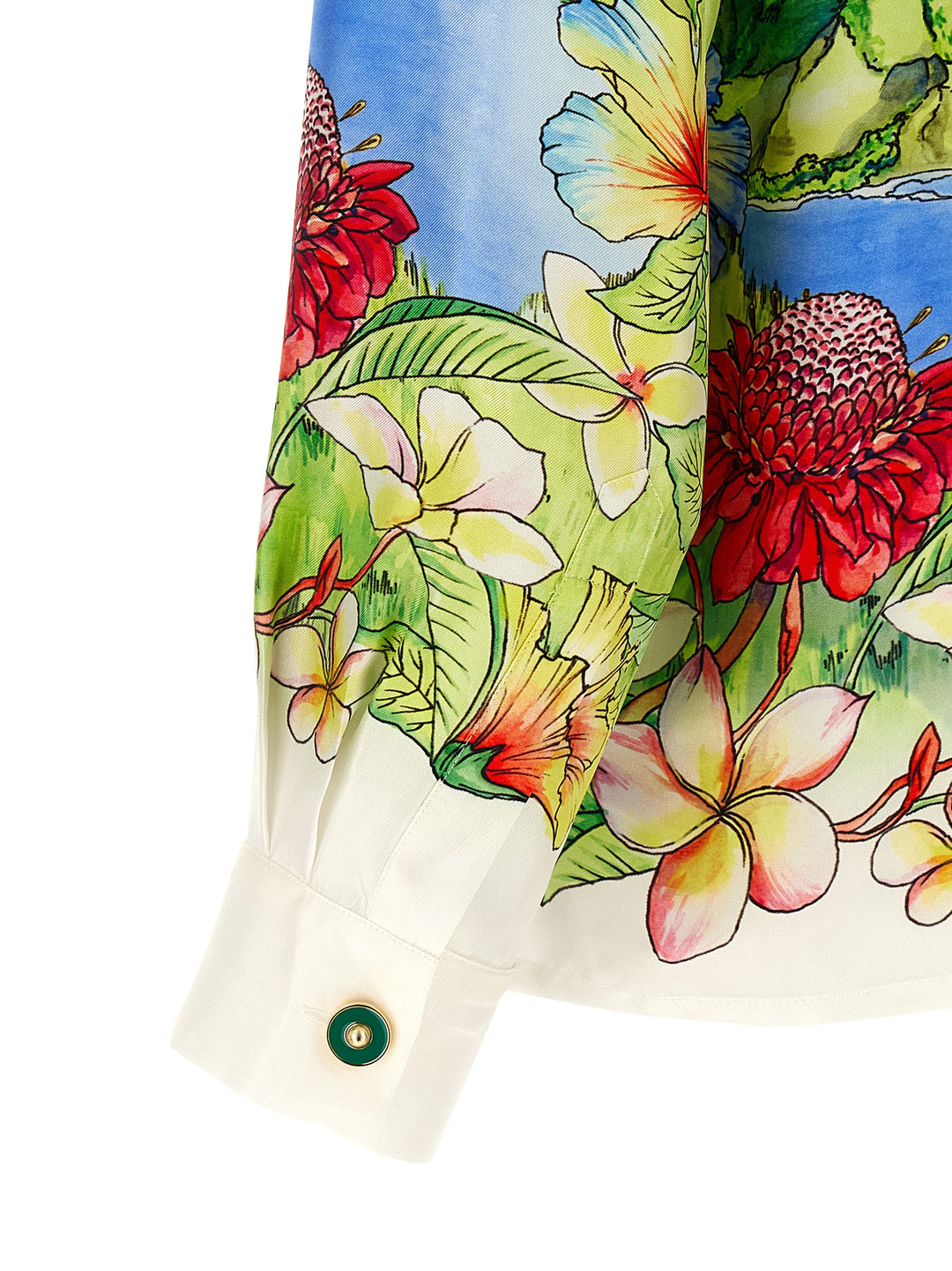 Casablanca Aloha Shirt and Blouse - Multicolor | d1bcef880de45c073ce74d401e0ce335818d9fd8