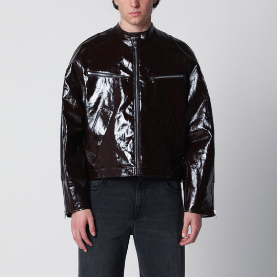 Ristretto Racer Coated Linen Jacket