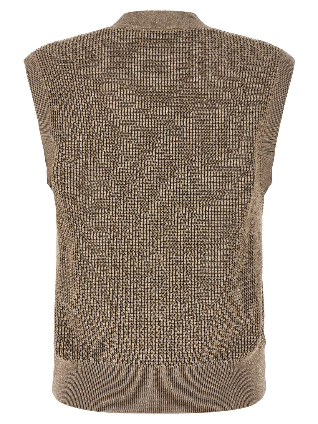 Brunello Cucinelli Sparkling Gilet - Brown | be1b21459fe2699b896c17133a8549f5e2ca4185