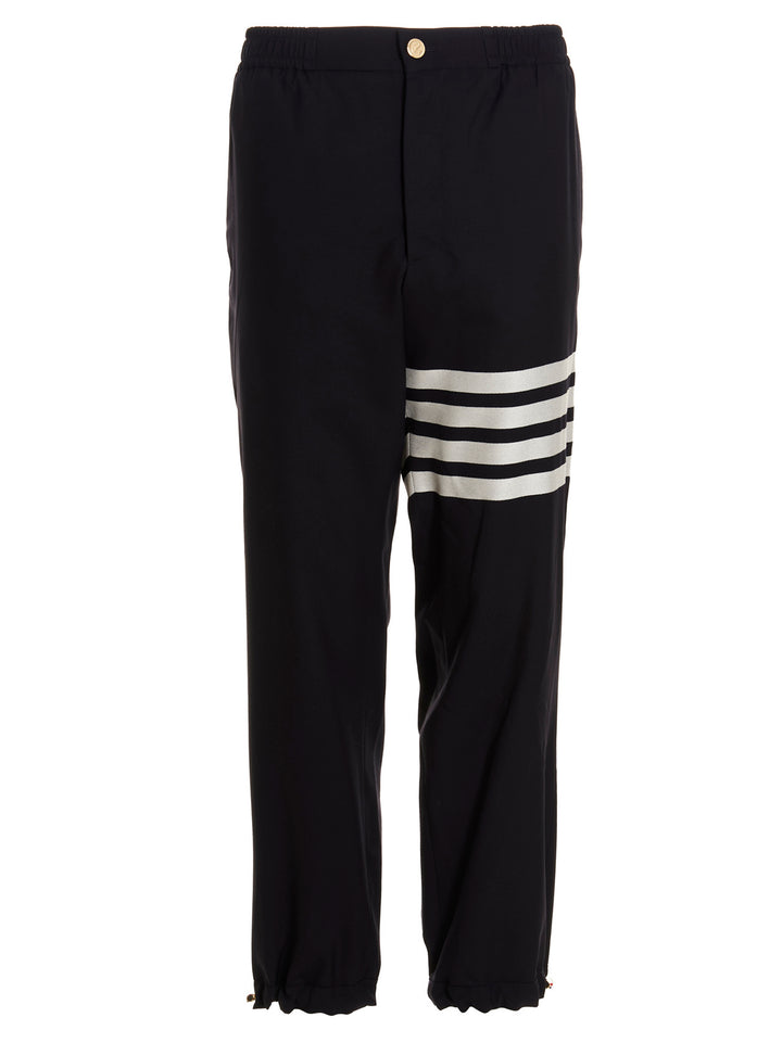 Thom Browne 4 Bar Pants - Blue | 14211f52ae25775a222929506c29d4eced64f3eb