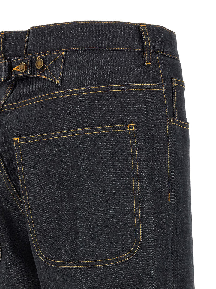 Thom Browne Japanese Selvedge Denim Jeans - Blue | a878046138e638a6017fe2697f02d4050f85eea8