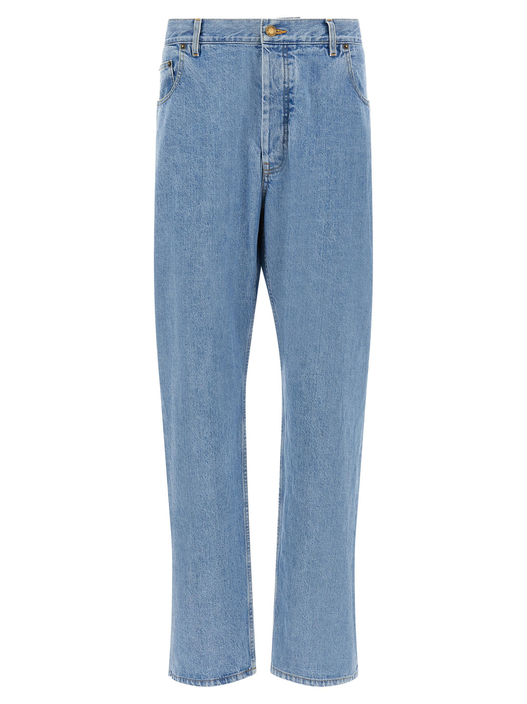 Thom Browne Back Martingale Jeans - Light Blue | beb74ac83cc44c420ebd2c2344b21890cf90e850