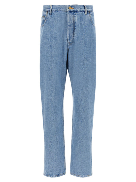 Back Martingale Jeans Light Blue