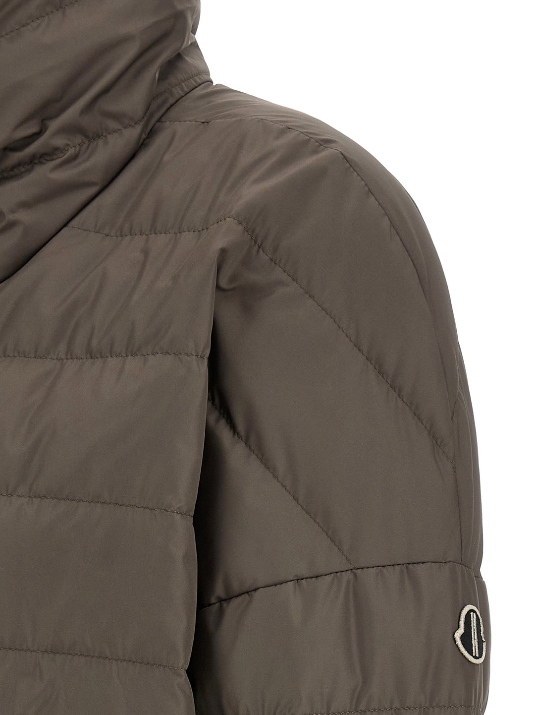 Rick Owens Cropped Puffer Jackets - Gray | d4c55c8bf3e47b4e1d9ad24b67e67887c166ecf4