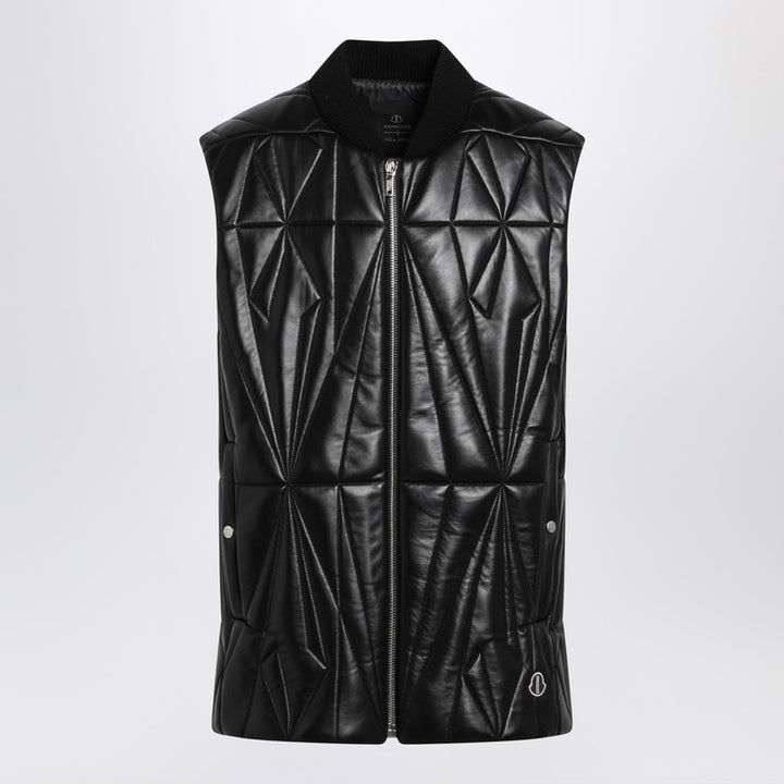 Moncler + Rick Owens Vests - Black | 458679a791dab82fd05fb3b049f4052554c2ae1e