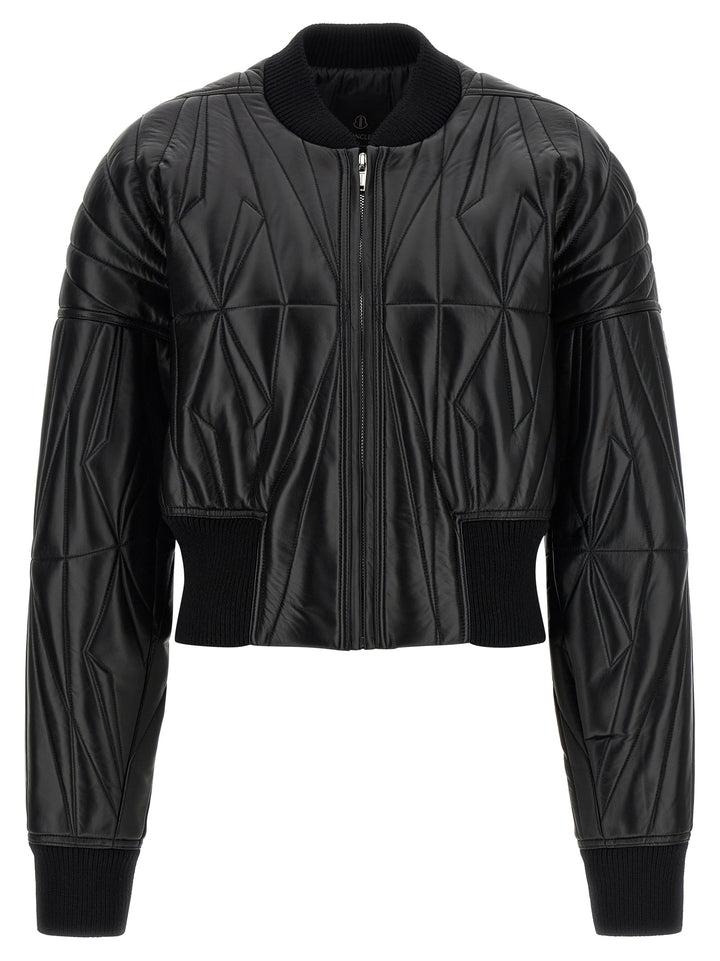 Rick Owens Geocamo Puffer Jackets - Black | aa9f01f8037ee6c84342e9190a7eb490c996811f