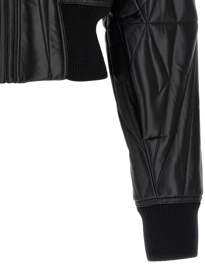 Rick Owens Geocamo Puffer Jackets - Black | 7662bd7a713bdde7da56d277ae08e87f6c302648