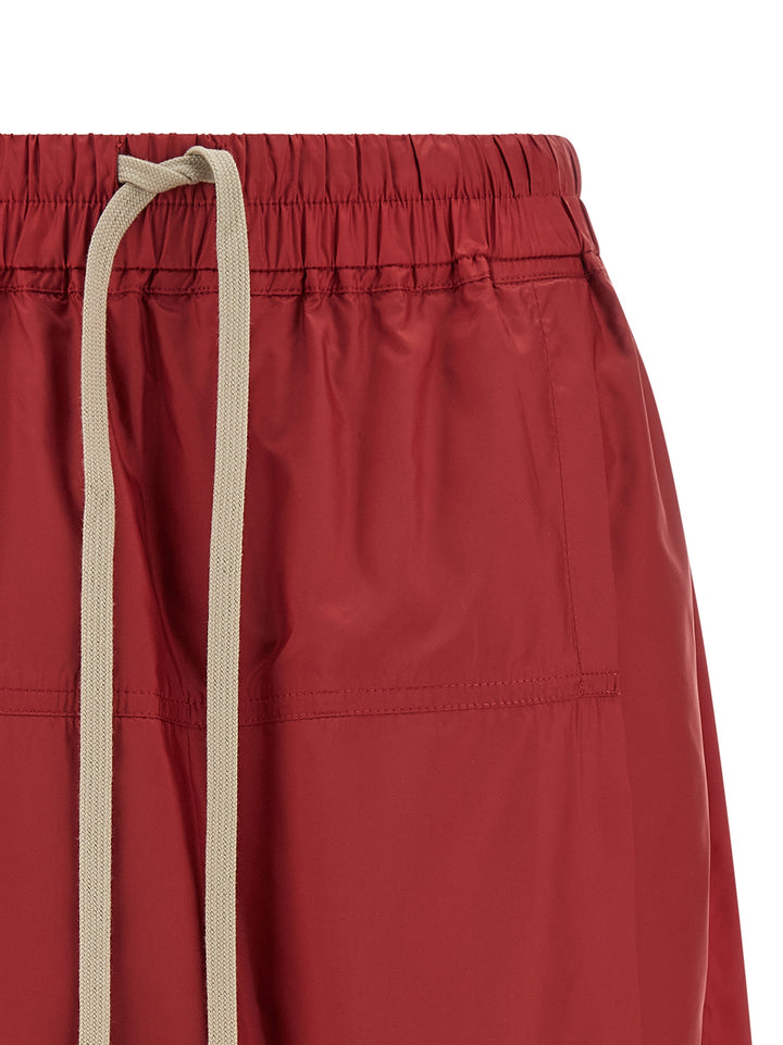 Rick Owens Kiltshorts Bermuda and Short - Red | 40a9314fce80ba3f979cd2952ed1aef68de66e7b