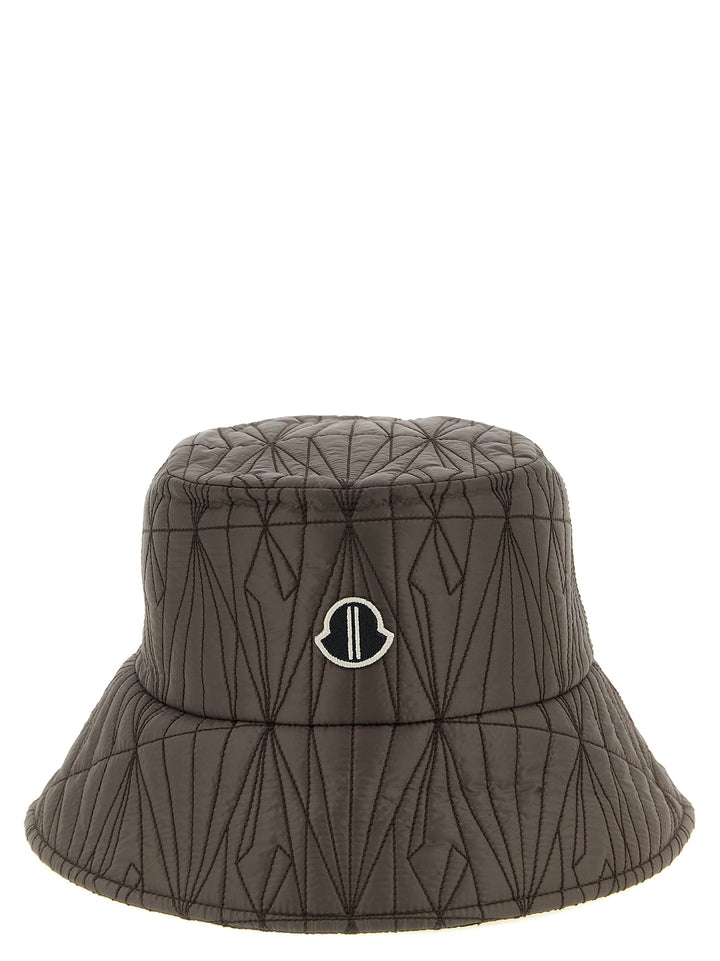 Rick Owens Bucket Hat Moncler + Rick Owens Hats - Brown | 7536e192843ec6add5eba3e48ed72e666c971317