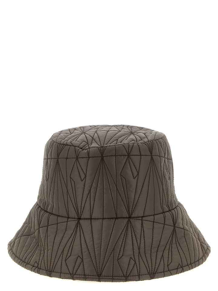 Rick Owens Bucket Hat Moncler + Rick Owens Hats - Brown | 66a69a2a0b6dea33a81238a016e00e383eecb92f