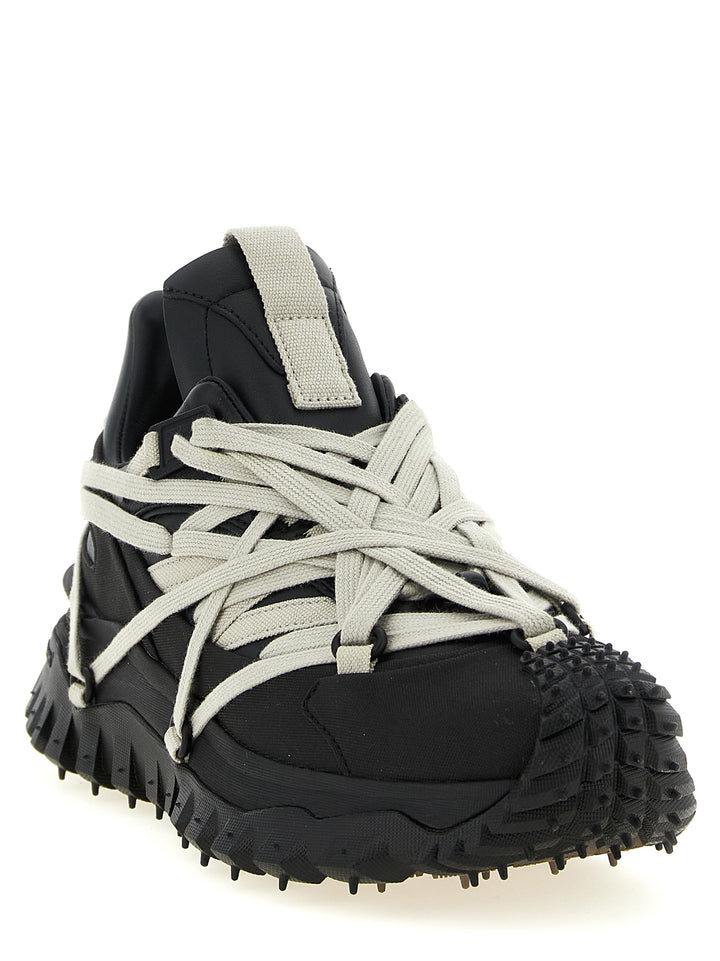Rick Owens Trailgrip Megalace Sneakers - Black | 4067664594b3614dc24b71cc22d9bf8f7dcda3bd