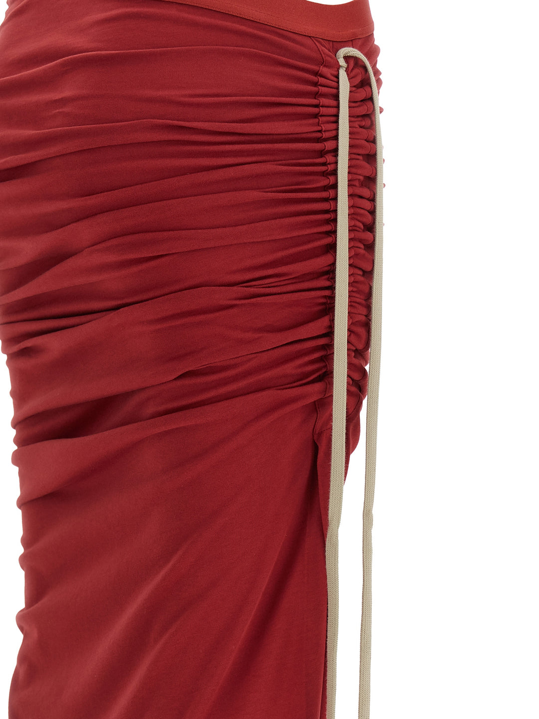 Rick Owens Adjustable Skirts - Red | 74cdd1755c5e98028111ad716ded8e1fca75bede