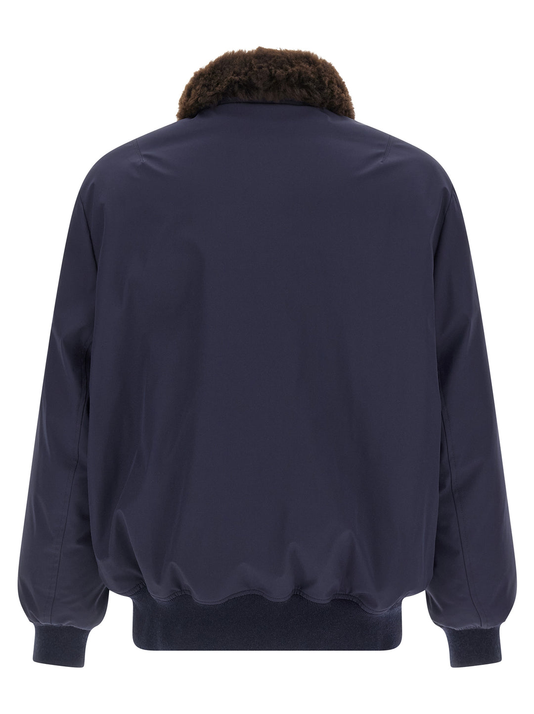 Brunello Cucinelli Water Repellent Nylon Bomber Jacket Puffer Jackets - Blue | 75fa1a829baa53448f43c625023618610e33e7e3