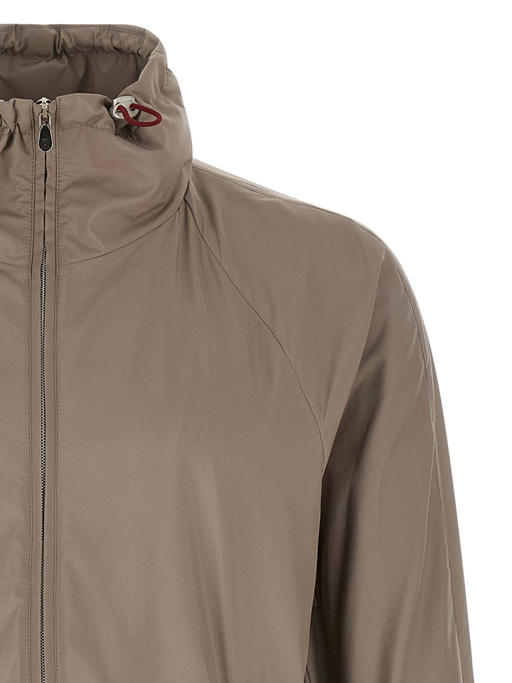 Brunello Cucinelli Foldable Unlined Jacket Puffer Jackets - Gray | 69f5fba4bc6261727265712f0888fc03d6696b87