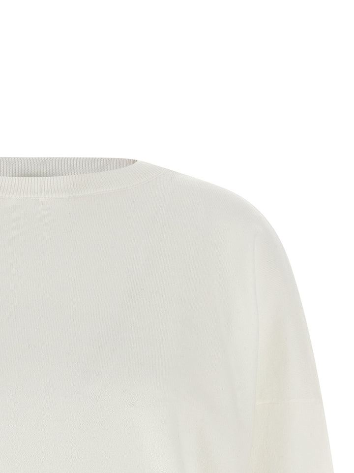 Be You Cashmere Cotton Sweater Sweaters and Cardigans - White | ceae81b1e309ed4d42882d8ef19835bcd8f397ef